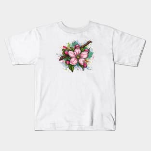 Cherry blossom Kids T-Shirt